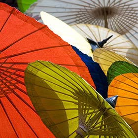 Les nuances colorées du Lanna