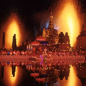 Fêtez Loi Krathong à Sukhothai