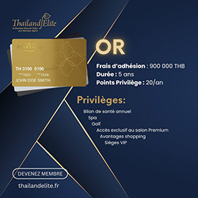 La Thailand Privilege Card fête ses 20 ans