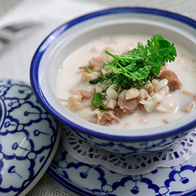 Recette de Chef du Tom Kha Kai