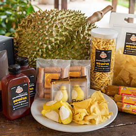 Le durian, roi des fruits thaïs 