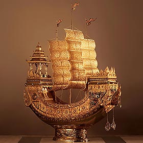 Hommage à l'artisanat thaïlandais