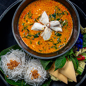 Recette du Gaeng Pou Bai Chaplu
