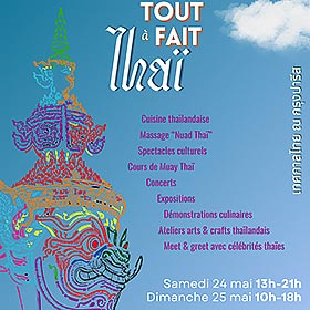 Festival "Tout à fait thaï 2025" à Paris