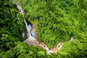 Heo Narok Waterfall located in Khao Yai National Park, Nakhon Ratchasima
