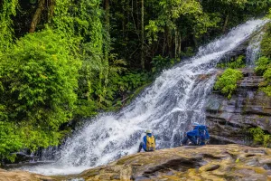 Pha Dok Sieo Waterfall in Doi Inthanon National Park, Chiang Mai